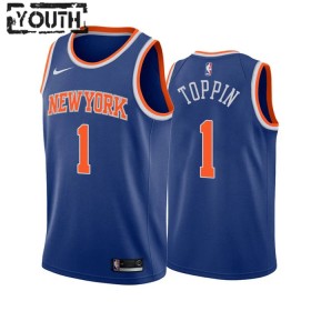 Dres New York Knicks Obi Toppin 1 Nike 2022-23 Icon Edition Swingman - Dječji